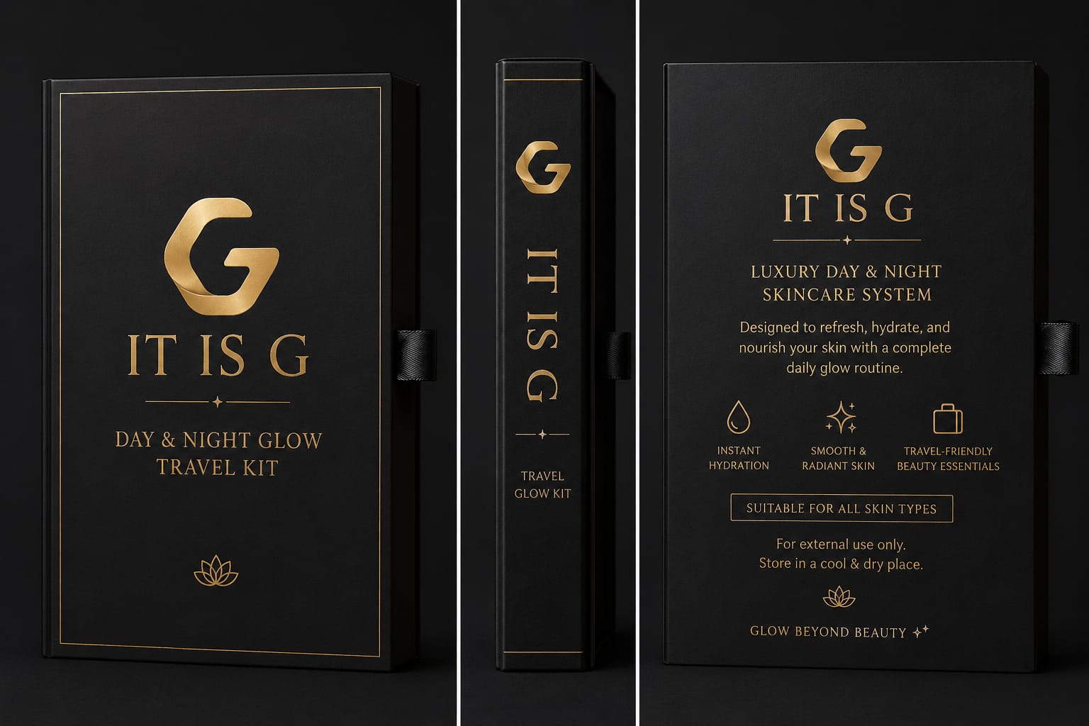 It is G – Luxury 6-Step Travel Glow Kit | Complete Day & Night Skincare System - Image 8